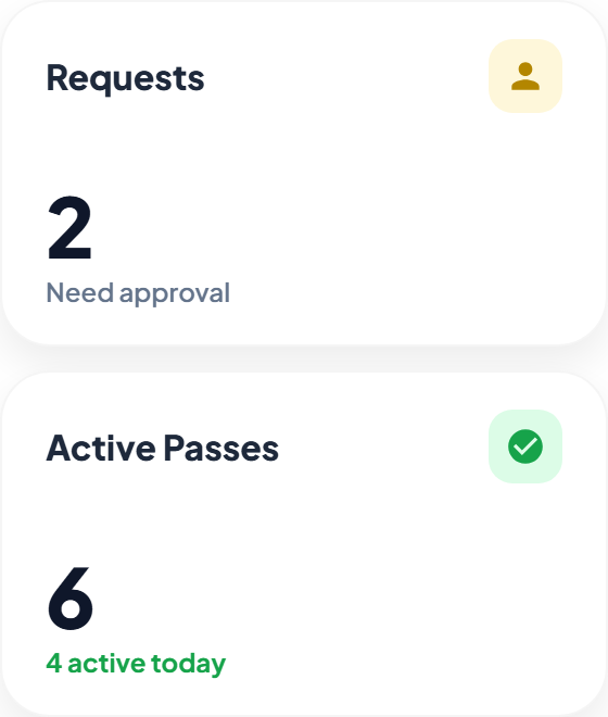 Keeper - Requests & Passes
